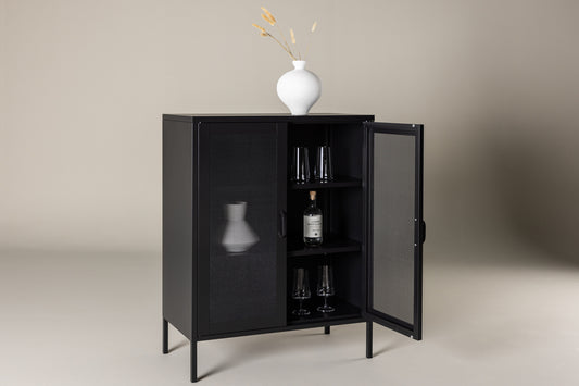 Misha Skåp 40 x 102 x 80 Svart